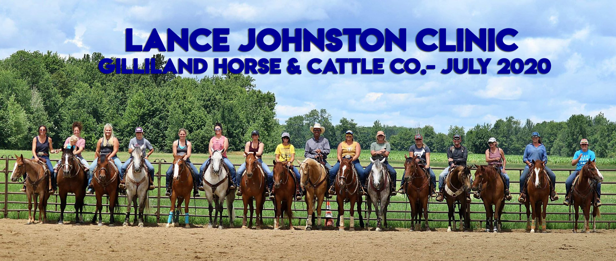 Lance Johnston Clnic - Gilliland Horse & Cattle Co.